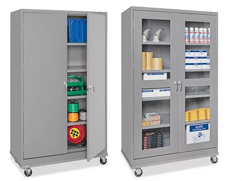 rolling storage cabinets on wheels